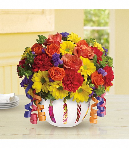 Brilliant Birthday Blooms Bouquet
