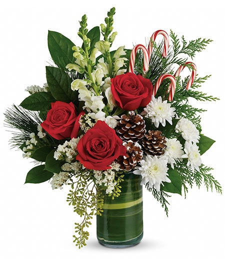 Festive Pines Bouquet
