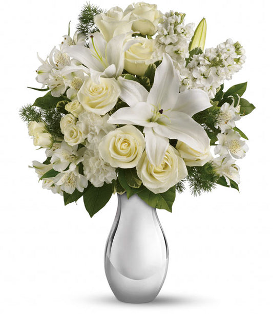 Shimmering White Bouquet