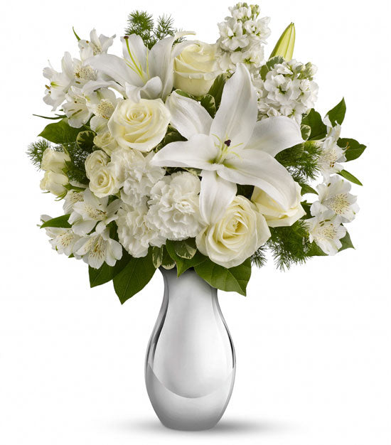 Shimmering White Bouquet