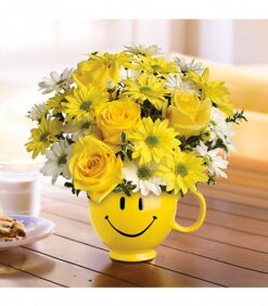 Be Happy Bouquet with Roses