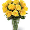 12 Yellow Roses