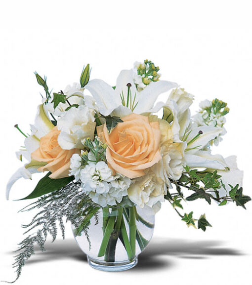 White Roses and Lilies-0