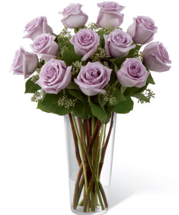 12 Lavender Roses