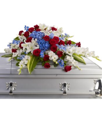 Distinguished Service Casket Spray