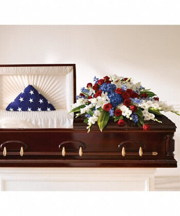 Distinguished Service Casket Spray