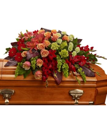 A Fond Farewell Casket Spray