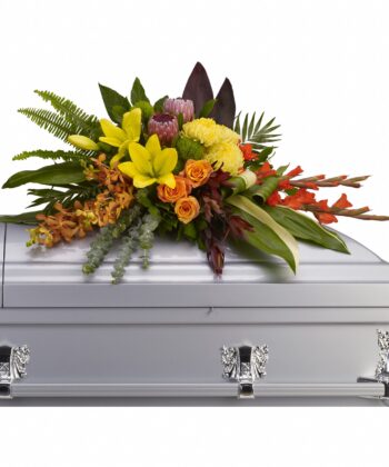 Island Memories Casket Spray | Montreal Delivery | Terrafolia.ca