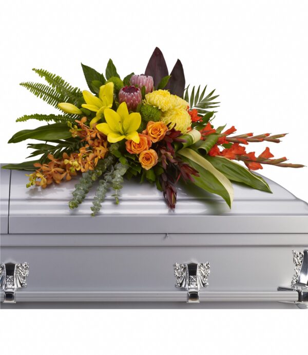 Island Memories Casket Spray | Montreal Delivery | Terrafolia.ca