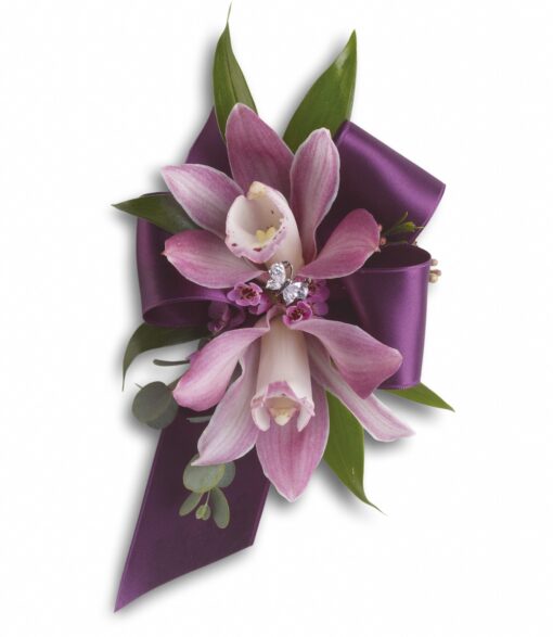 Exquisite Orchid Wristlet-0