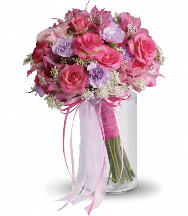 Fée rose bouquet