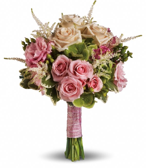 Bouquet rose prairie