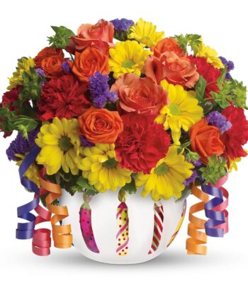 Brilliant Birthday Blooms Bouquet