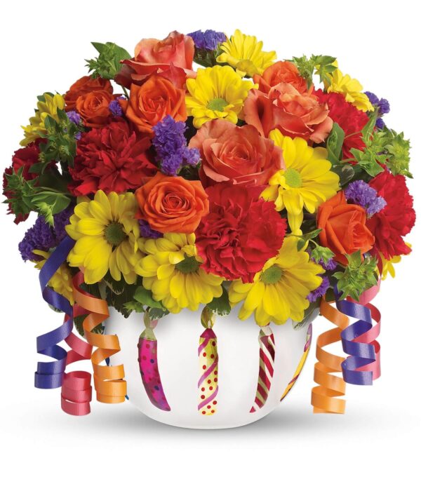 Brilliant Birthday Blooms Bouquet