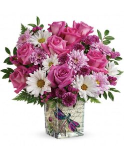 Wildflower In Flight Bouquet-4132
