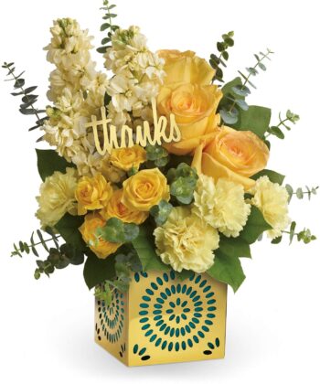 Shimmer Of Thanks Bouquet