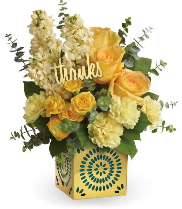 Shimmer Of Thanks Bouquet