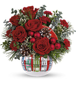 Snowy Village Bouquet