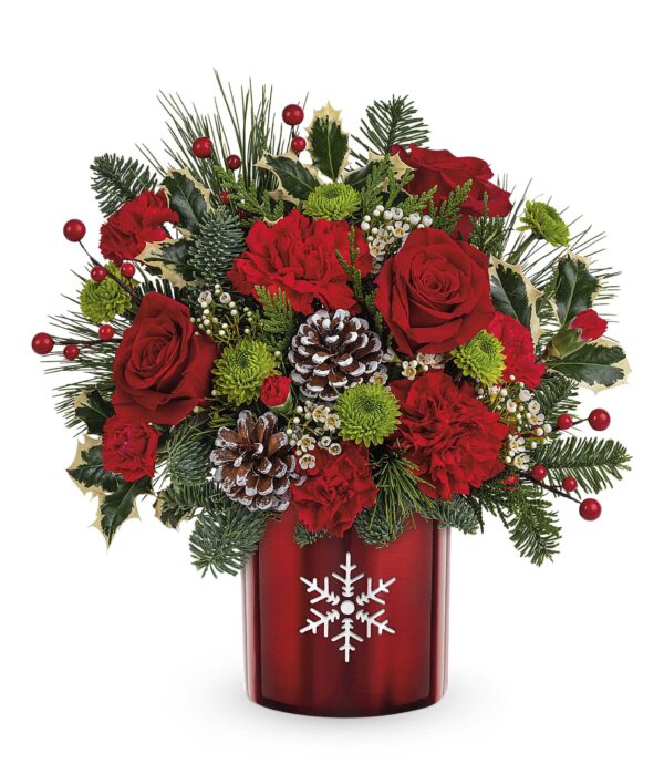 Superbe bouquet de flocons de neige