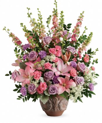 Bouquet blush doux